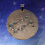 Black Rhodium Star Constellation With Diamonds, thumbnail 1 of 12