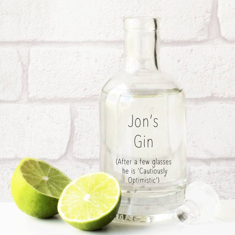 Custom Gin Decanter Sharon By Copper and Sable