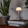 Two Cordless Table Lamp Beige With Frosted, thumbnail 1 of 2