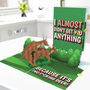 Two F*Cking Deer! Funny Father's Day Card With 3D Pop Up, thumbnail 1 of 12