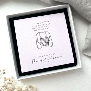 Be My Maid Of Honour Proposal Pin, 10 of 12