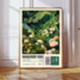Japanese Wisdom Poster, Nanakorobi Yaoki Green Art Print, thumbnail 1 of 3
