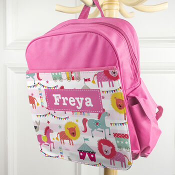 Personalised Circus Rucksack, 7 of 12