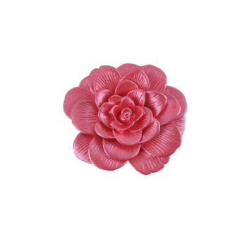 Camellia Pink Flower Brooch, 5 of 5