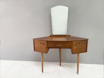 1960’s Mid Century Petite Dressing Table By Avalon, 9 of 10