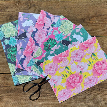 Luxury Succulent Wrapping Paper Sheets, 4 of 5