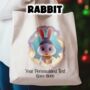 Personalised Christmas Breakout Animals Tote Gift Bag, thumbnail 5 of 7