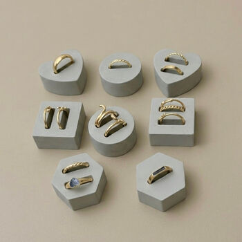 Minimalist Ring Holder Assortment Of Eight Ring Holders, 4 of 12