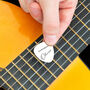 Personalised Name And Signature Guitar Pick Keyring, thumbnail 3 of 10