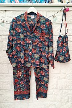 Upcycled Sari Pyjama Sets, 6 of 9