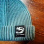 Organic, Recycled T Rex Design Harbour Beanie, thumbnail 3 of 4