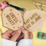 Personalised Surprise Bauble Christmas Tree Decoration, thumbnail 1 of 4