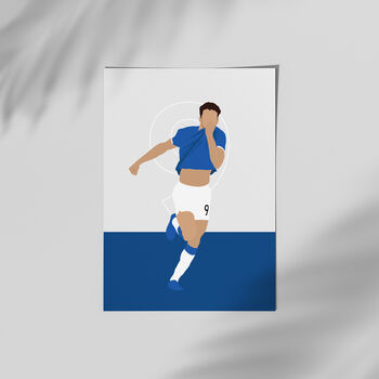Dominic Calvert Lewin Everton Poster, 3 of 3