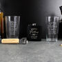 Personalised Father's Day Pint Glass, thumbnail 4 of 4