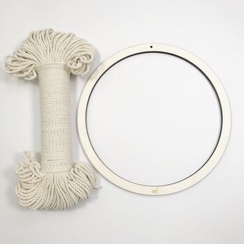 Macrame Star Wreath Craft Kit, 6 of 7