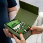 Men's Bamboo Socks Gift Box Farm Tractor Animals, thumbnail 1 of 6