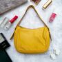 Bright Yellow Or Pink Leather Handbag, thumbnail 1 of 9
