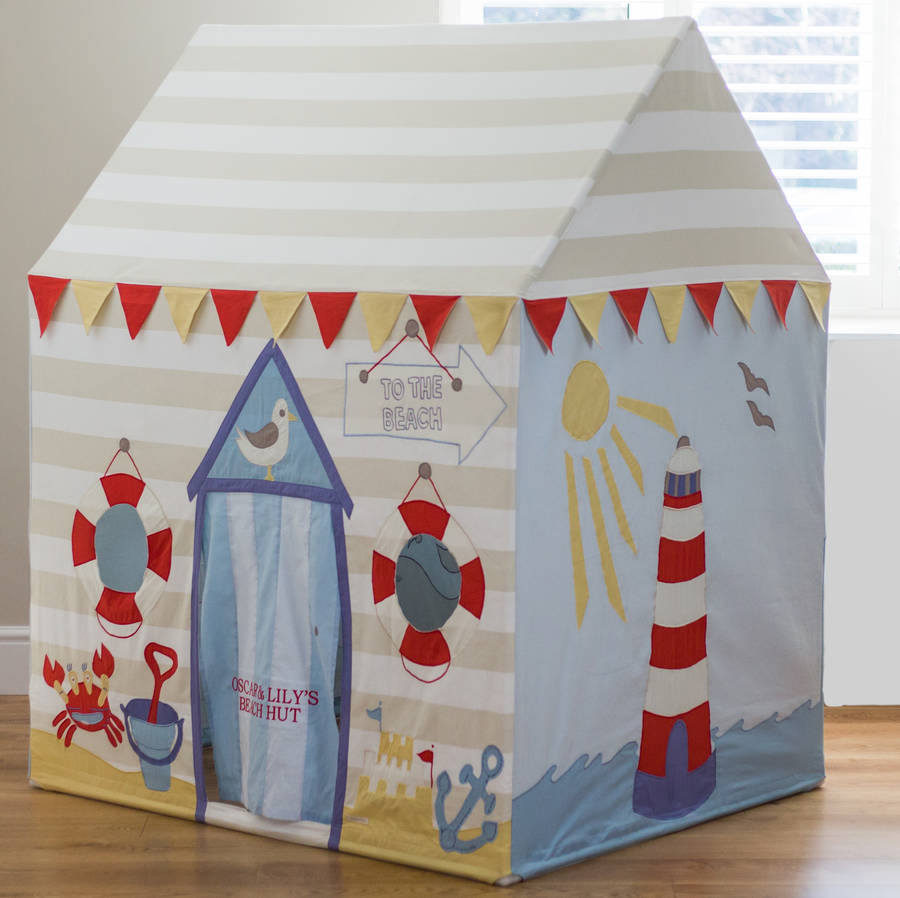 Large Children's Beach Hut And Seaside Play Tent, 1 of 9