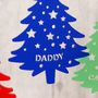 Personalised Tree With Stars Christmas Tree Decoration, thumbnail 2 of 3