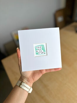 You, Me And The Dog Mini Art Print, 3 of 9