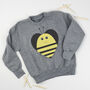Bee Heart Sweatshirt, thumbnail 1 of 2