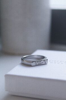 Personalised Signet Ring, 9 of 10