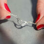 Hands In Love Sign Necklace, thumbnail 3 of 12