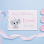 Personalised Elephant Christening Guest Book, thumbnail 1 of 3