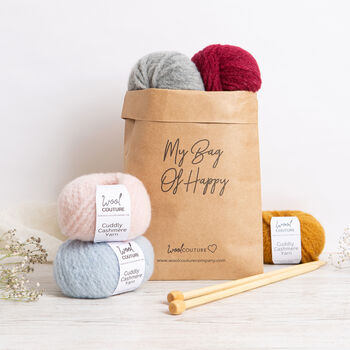 Lucy Cardigan Easy Knitting Kit, 10 of 10