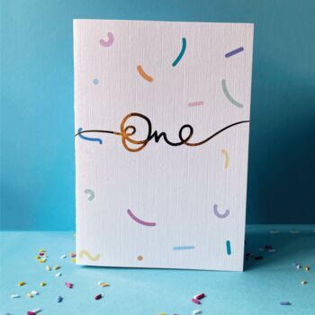 Personalised Number Birthday Card, 2 of 3