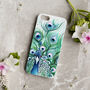 Inky Peacock Phone Case, thumbnail 1 of 5