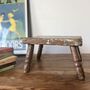 Antique Mini Wooden Stool / Decorative Riser, thumbnail 4 of 4