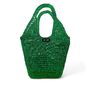 Metallic Raffia Crochet Tote Bag, thumbnail 5 of 7