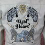 African Safari Wild Heart Bride Leather Jacket, thumbnail 2 of 10