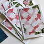 British Woodland Foxglove Notecards Set Of Eight Notecards And Envelopes, thumbnail 5 of 9