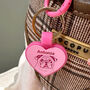 Heart Pastel Silicone Silent Dog ID Tag Personalised, thumbnail 1 of 12