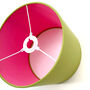 Bright And Bold Pendant Drum Lampshade, thumbnail 2 of 11