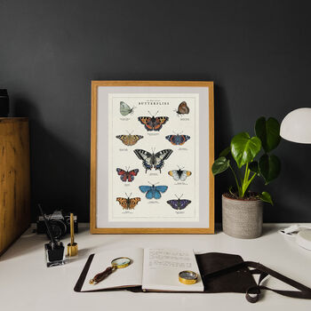 British Butterfly Art Poster, 9 of 10