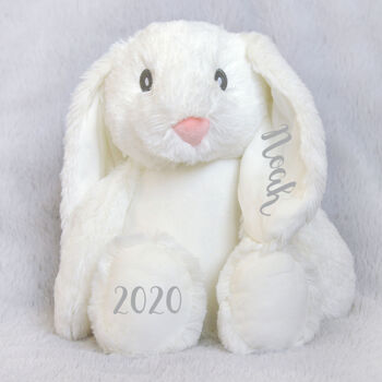 Personalised Soft Toy Unicorn Or Bunny, 5 of 7