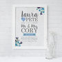 'I Do' Wedding Day Personalised Gift Print, thumbnail 3 of 3