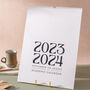 A3 Academic Year Calendar 2023 24 | Simply Neutral, thumbnail 7 of 8