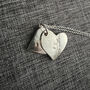 Personalised Handmade Sterling Silver Hearts Necklace, thumbnail 3 of 7