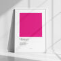 The Pink One Limited Edition Art Print, thumbnail 1 of 7