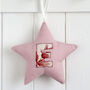 Personalised Embroidered Hanging Name Star Gift For Girl, thumbnail 11 of 12