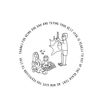 Personalised Story About Dad Print, 4 of 12