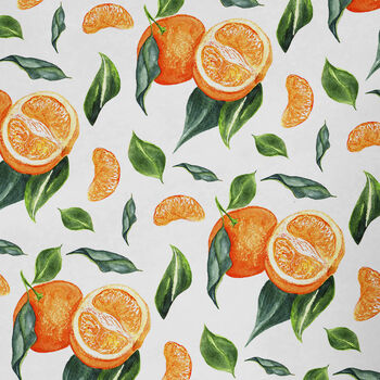 Oranges Wrapping Paper Roll Or Folded, Fruit Giftwrap, 2 of 2