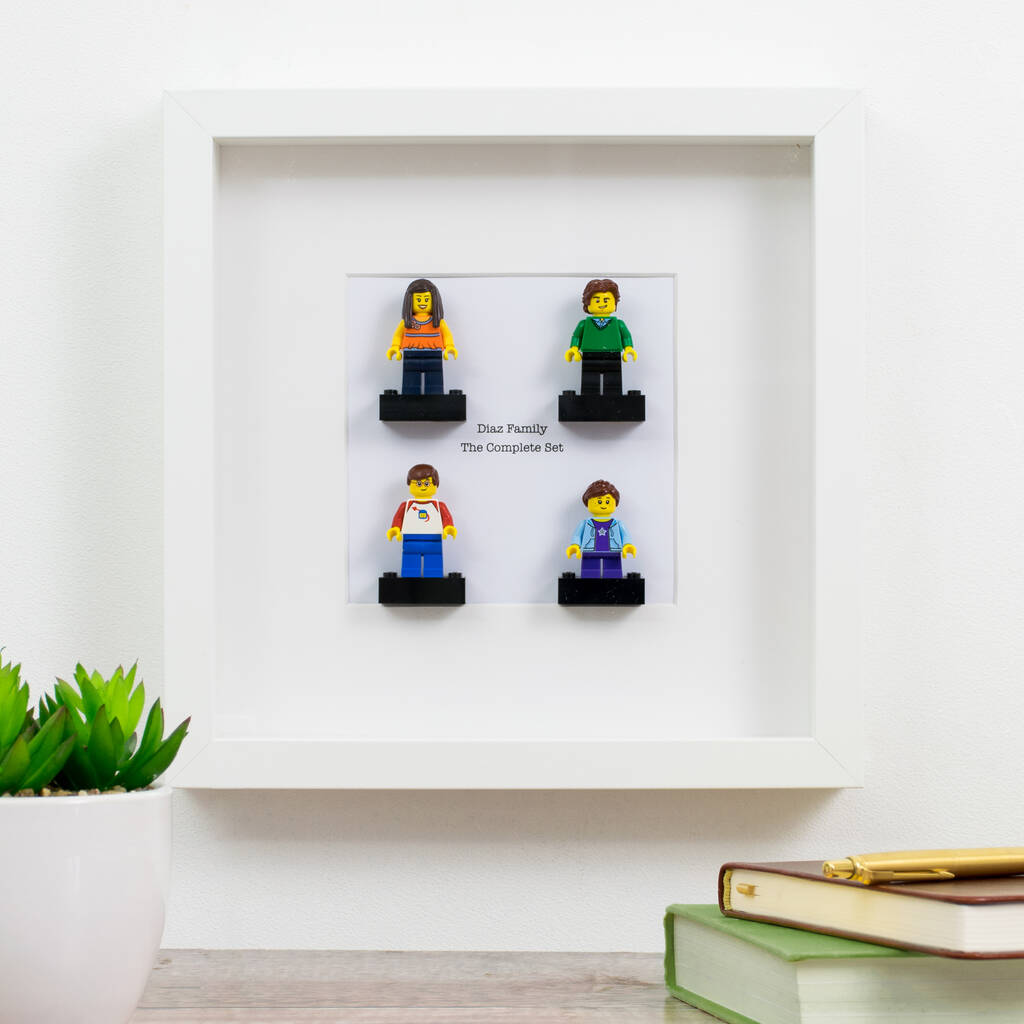 Framed Personalised Mini Figures, 1 of 9