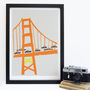 Golden Gate Bridge Print, thumbnail 3 of 7