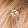 Tropical Hair Bobby Pins Gold Or Silver, thumbnail 3 of 3