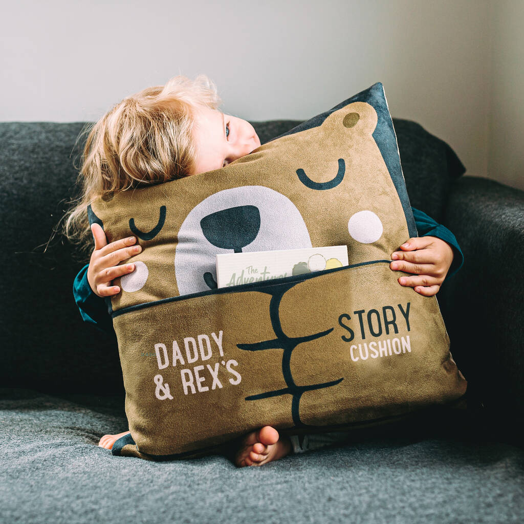 Personalised Parent And Child Story Time Cushion, 1 of 8